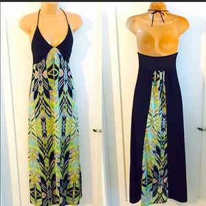 🎉Tribal print maxi dress